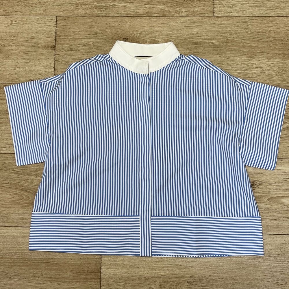 TUCKERNUCK
Blue Stripe Sofia Shirt Size Medium